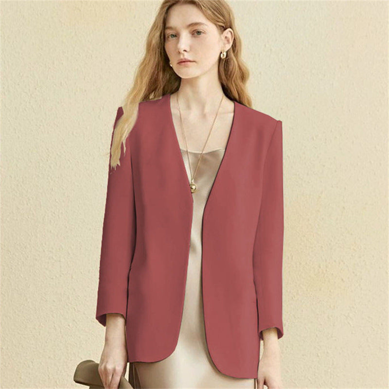 Elegant women office blazer top suitable for business and commute