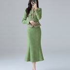 Elegant women suit set modern temperament fashion